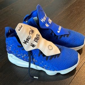 LeBron 17 MTAA Why not? Racer blue and white